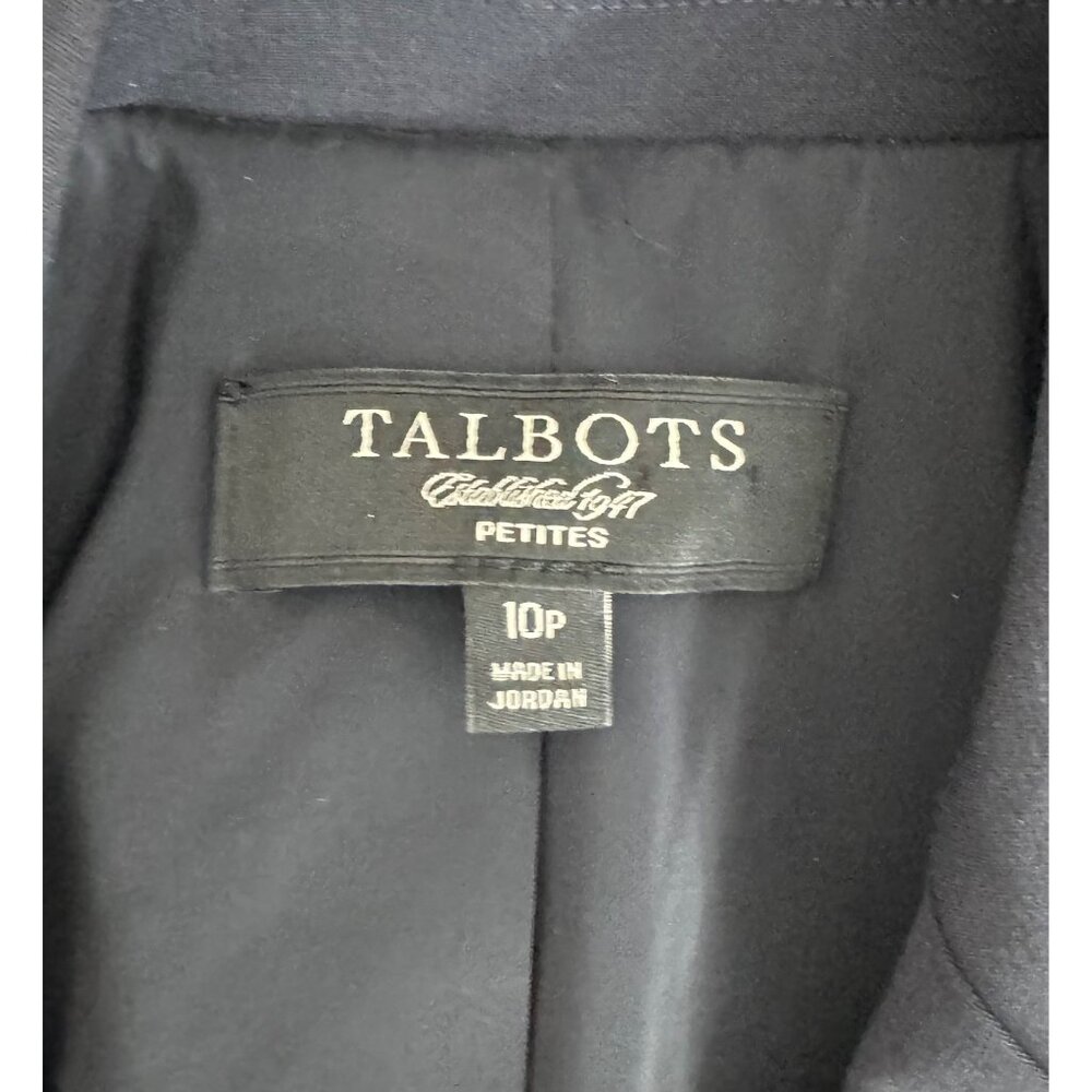 Talbots Wool Blend One Button Classic Womens Blaz… - image 2